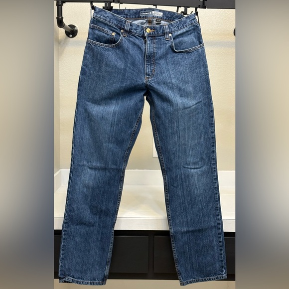 Carhartt Men’s Relaxed Fit Blue Jeans - Picture 1 of 7